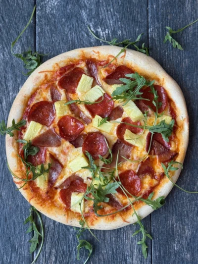 Hawaiian Sourdough Pizza