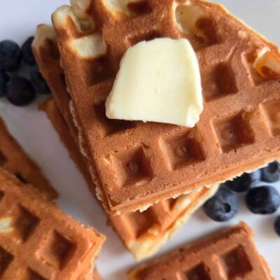 Homemade Gluten Free Waffles