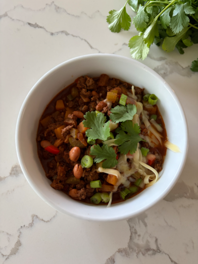 Butternut Bacon Chili