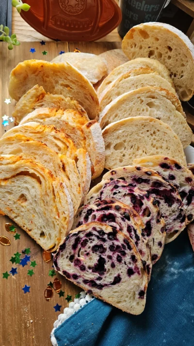 Game Day Mini Sourdough Loaves