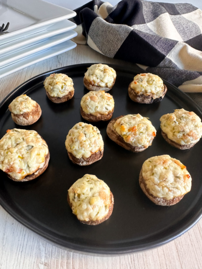 Goat Cheese Stuffed Mushrooms