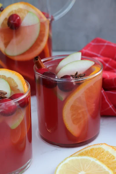 Winter White Sangria