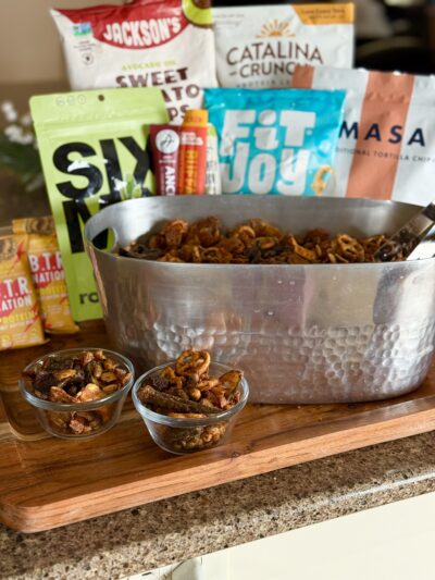cajun protein snack mix