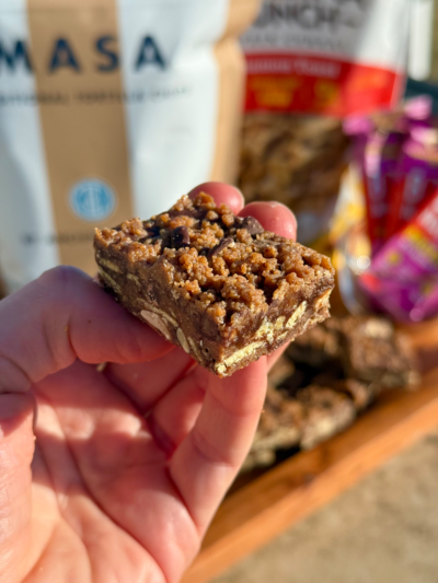 churro cookie crumble protein bark