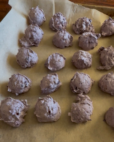 Frozen Blueberry & Lemon Cheesecake Bites