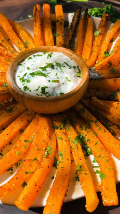 Air Fryer Butternut Squash Fries