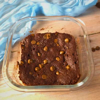 Single-Serve Cottage Cheese Brownie in A Mug