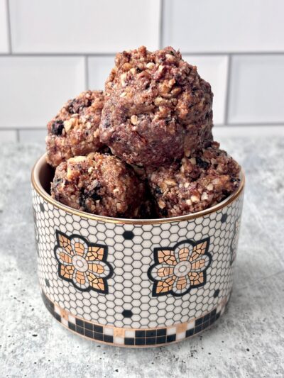 Lemon Blueberry Granola Bites (GF)