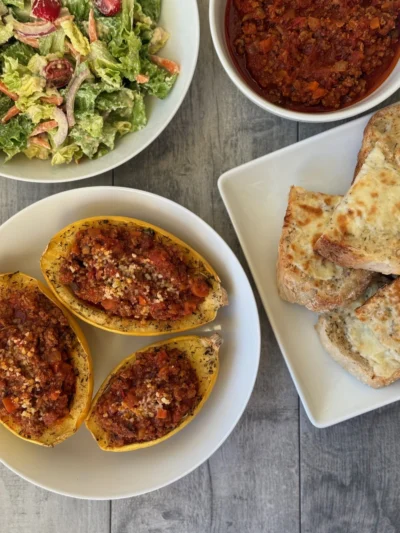 Spaghetti Squash Bowls