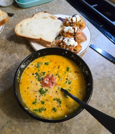 Cooking with my Sister