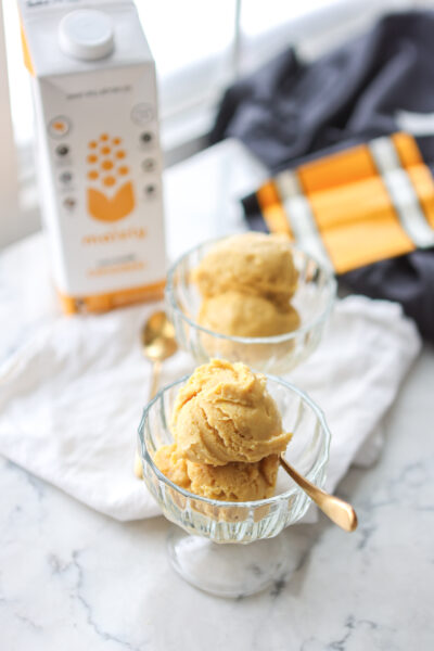High Protein Mango Dole Whip Sorbet