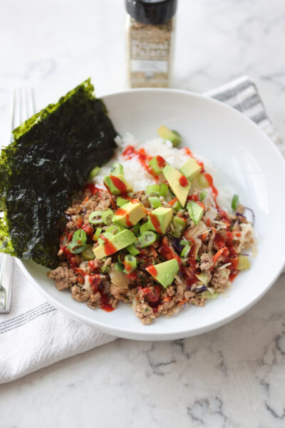 Gluten-Free Family Style Egg Roll in a Bowl