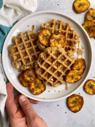 Plantain Waffles