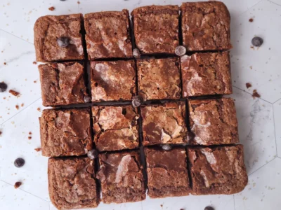 Fudgy Brownies (Vegan)