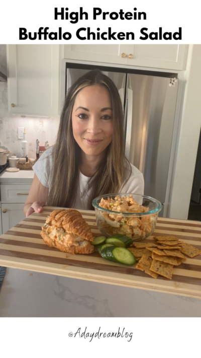 High Protein Buffalo Chicken salad
