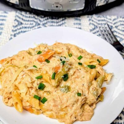 Crock Pot Cajun Chicken Pasta