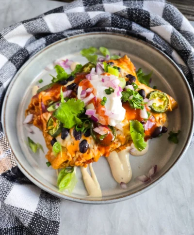 Easy Cheesy Enchiladas