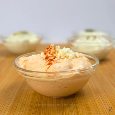 Feta & Paprika Cottage Cheese Dip (High Protein, Keto)