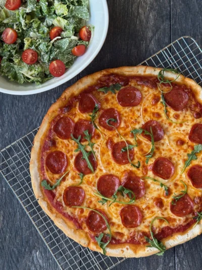 Greek Yogurt Pizza Crust