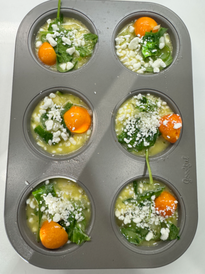 Cauliflower Hash & Egg Bites