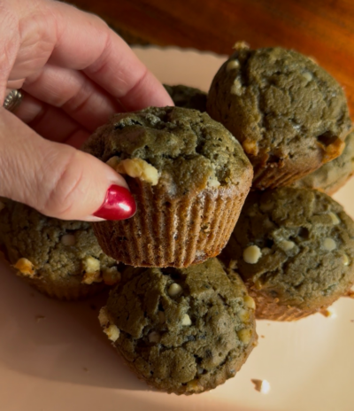Blueberry & White Chocolate Chip Muffins G/f