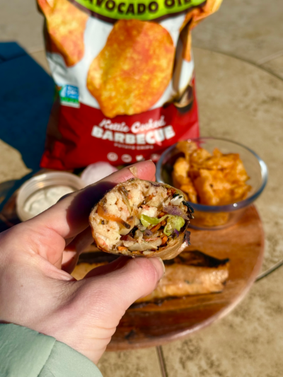 lobster roll crispy coconut wrap