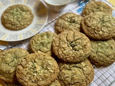 Lemon, Wild Blueberry, Walnut Cookies
