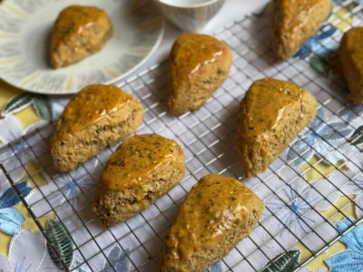 Orange and Earl Grey Scones