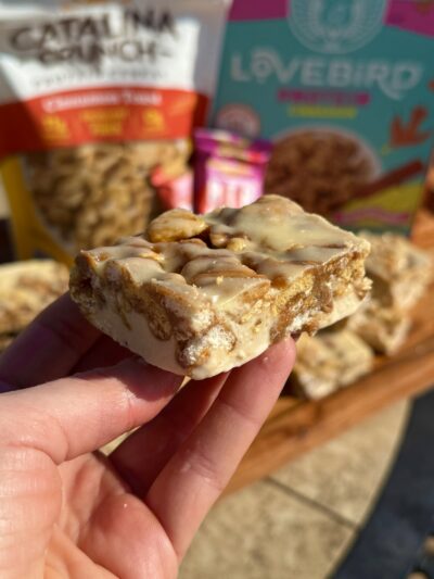 cinnamon toast protein cereal bark