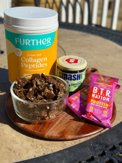 blueberry muffin protein granola