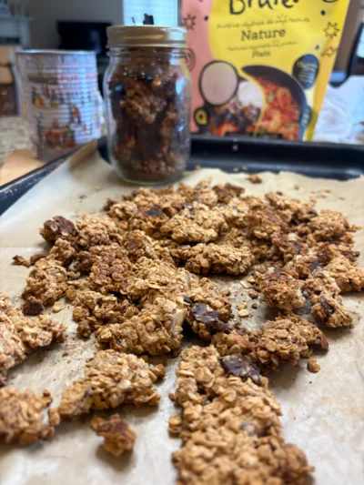 Small batch easy granola