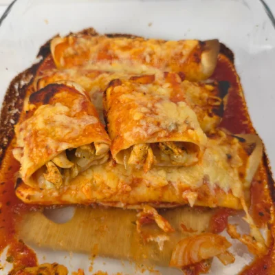 Chicken Gyros Enchiladas Casserole – Greek-Mexican Fusion Dish