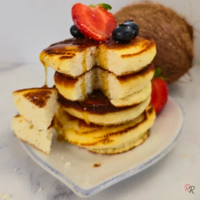 High Protein Pancakes with Coconut Flour (Keto Friendly)
