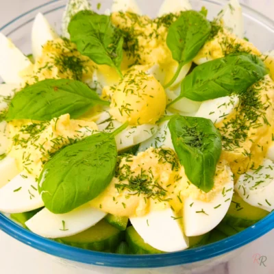 Easy Egg Salad Without Mayo with a Twist – Keto & Low Carb