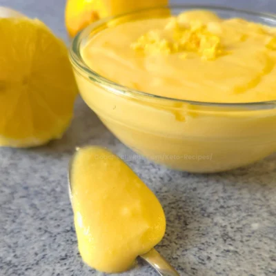 Simple Keto Lemon Curd with Eggs (Sugar Free)