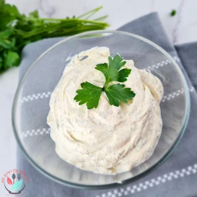 Keto Ranch Dressing With Greek Yogurt