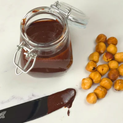 Keto Sugar-Free Nutella Hazelnut Chocolate Spread