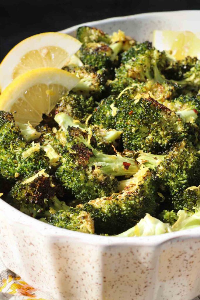 Simple Roasted Broccoli with Lemon by cookingwithconks - FoodSocial