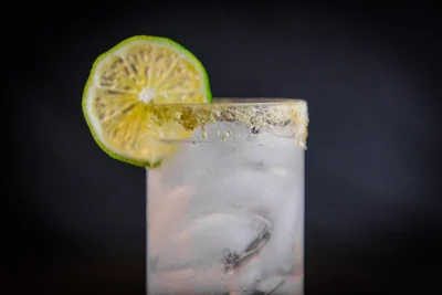 Citreve Lime Tequila Ranch Water with Spiced Citrus Rim