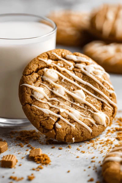 Homemade Biscoff Cookies (Soft & Loaded with Cookie Butter!)