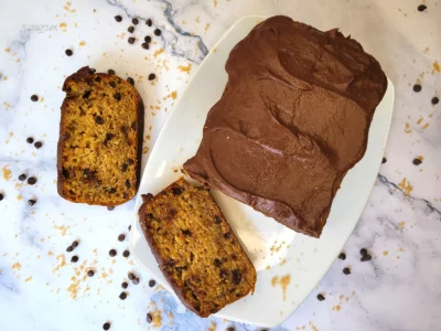 Malt Chocolate Chip Banana Bread (Vegan)
