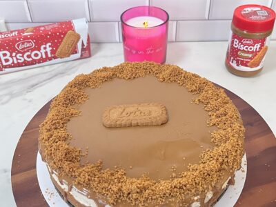 Biscoff No Bake Cheesecake