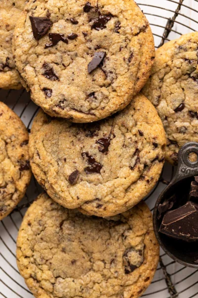 Bakery Style Chewy Chocolate Chip Cookies