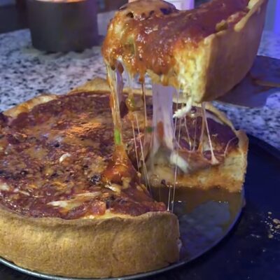 Chicago Style Deep Dish Pizza
