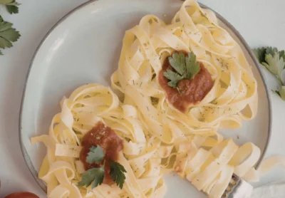 Elevated Garlic Herb Pasta Dinner Recipe – 40g Protein