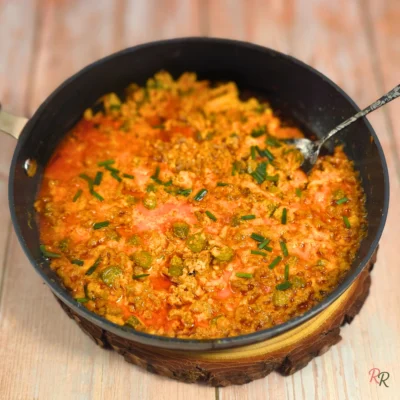 Dill Pickle Cheeseburger Bake – High Protein Low Carb