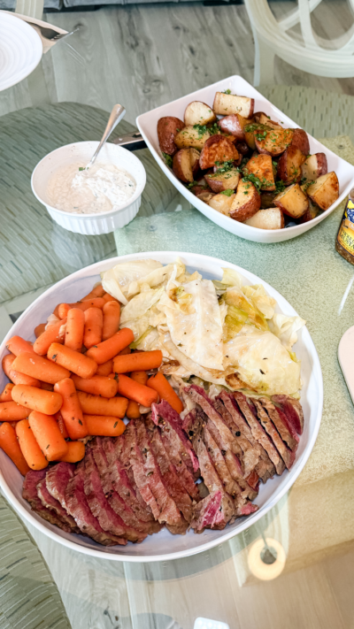 Slow Cooker Corned Beef & Cabbage