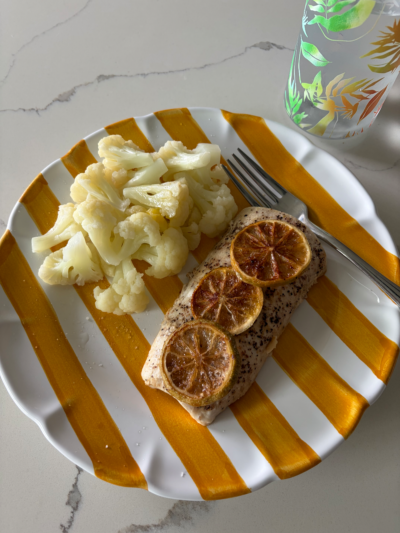 Mahi-mahi (Cornmilk marinade)