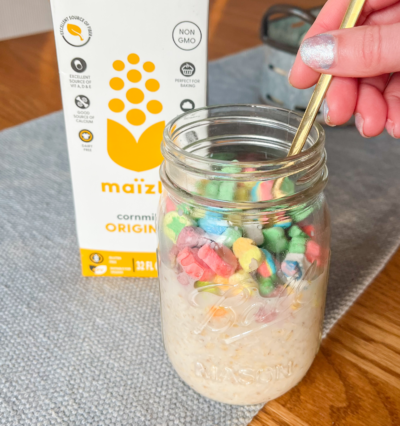 High Fiber Magic Marshmallow Overnight Oats