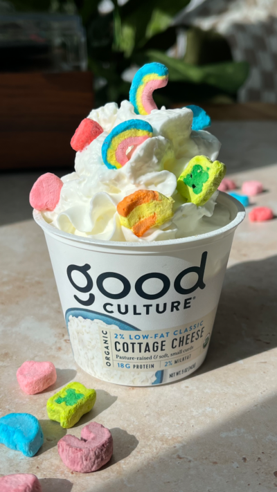 Cereal Milk Cottage Cheese Cup